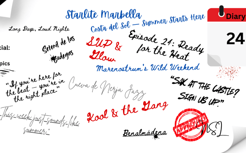 Marenostrum’s Wild Weekend – Highlights from Episode 24 of the Málaga Radio Weekly Diary